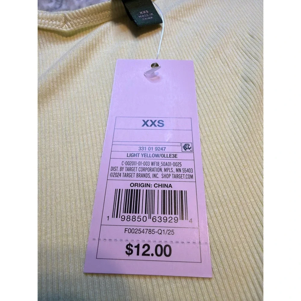 Wild Fable Womens XXS Ribbed Knit Tank and tee bundle 5‎ piece lot - Picture 5 of 11